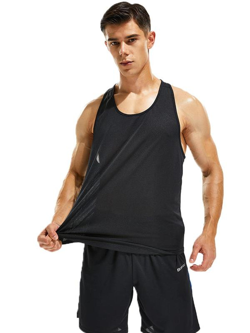 Round Neck Sports Racerback Tank Top